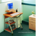 compact Computer Table with a Detachable Shelf